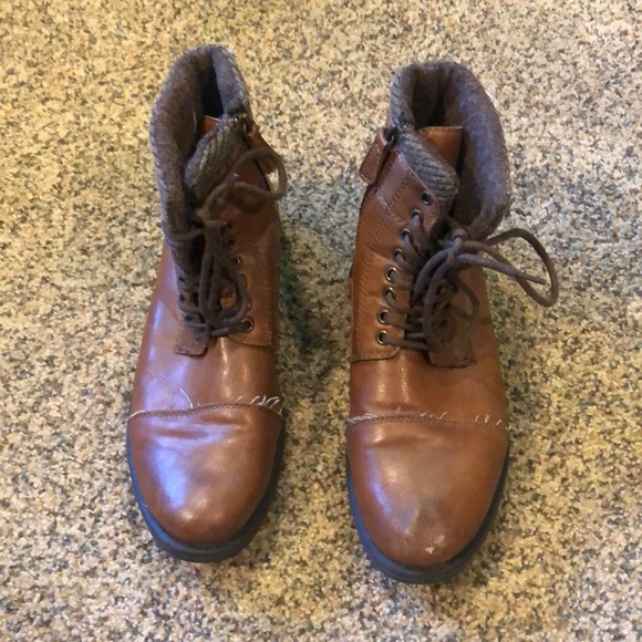 Apt. 9 Other - Brown Zip Boots
